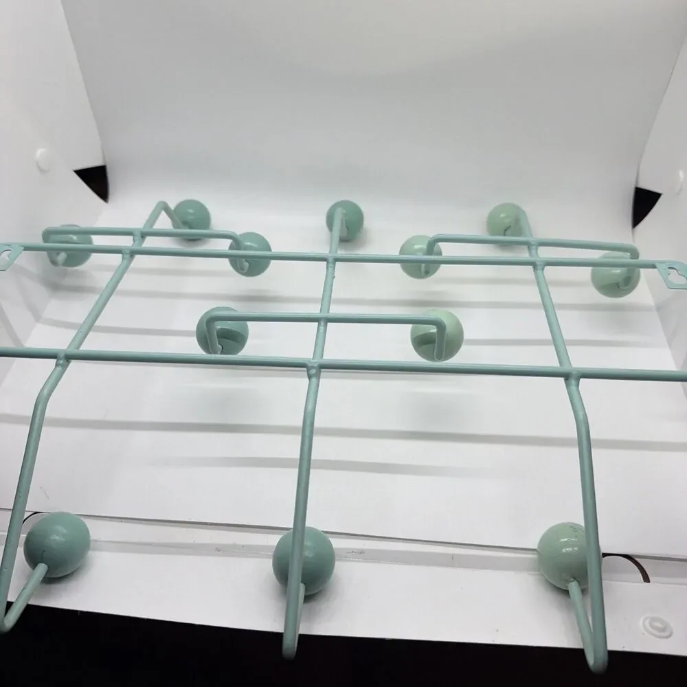 Mid-Century Modern Hangit Ball Hanger - Sea Foam Green- Inspired By Eames Sphere